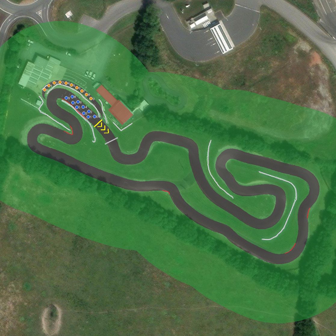 Top-down preview of challans for Assetto Corsa