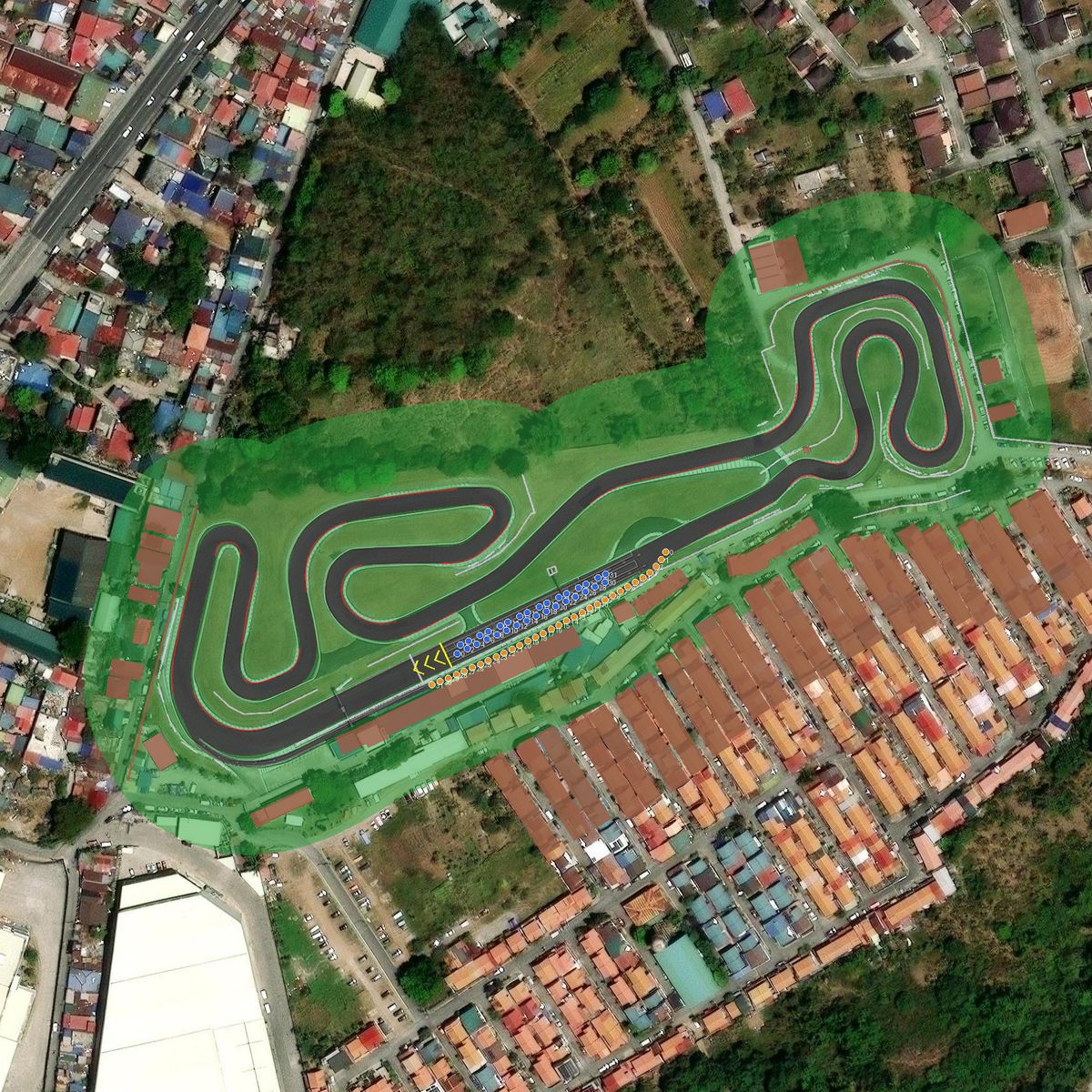 Top-down preview of Carmona Circuit