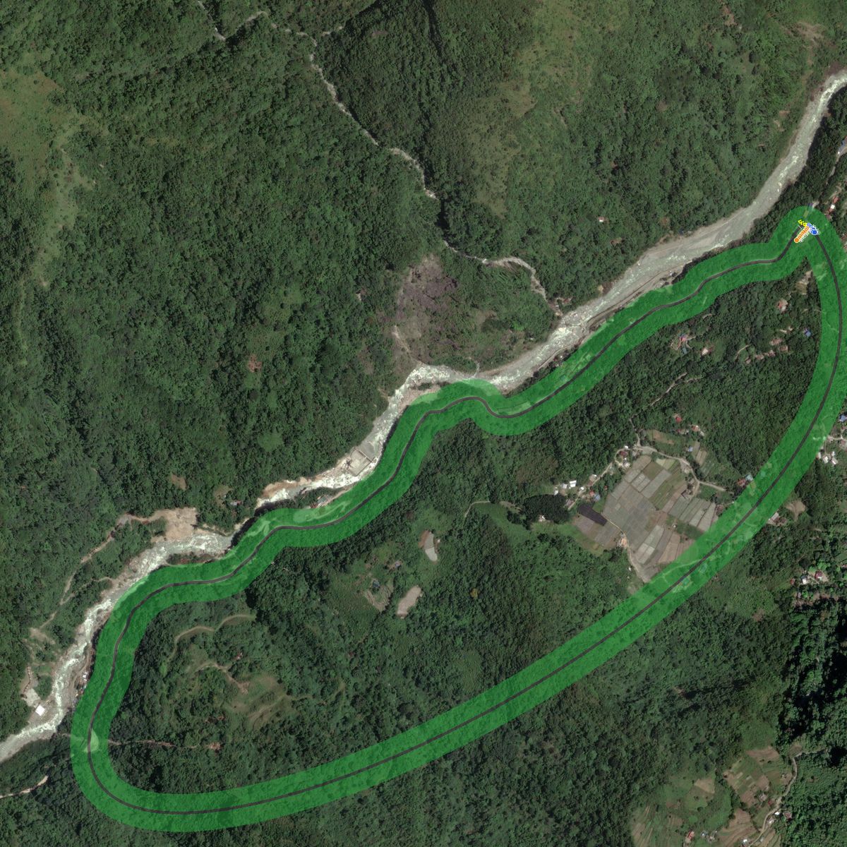 Top-down preview of kennon