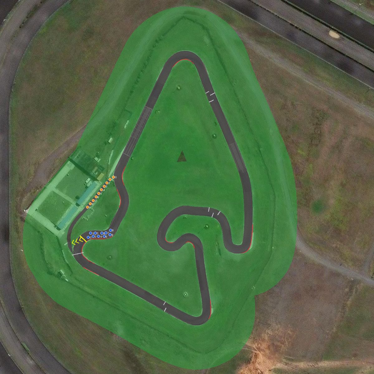Top-down preview of Formula-Kart-Hualpen