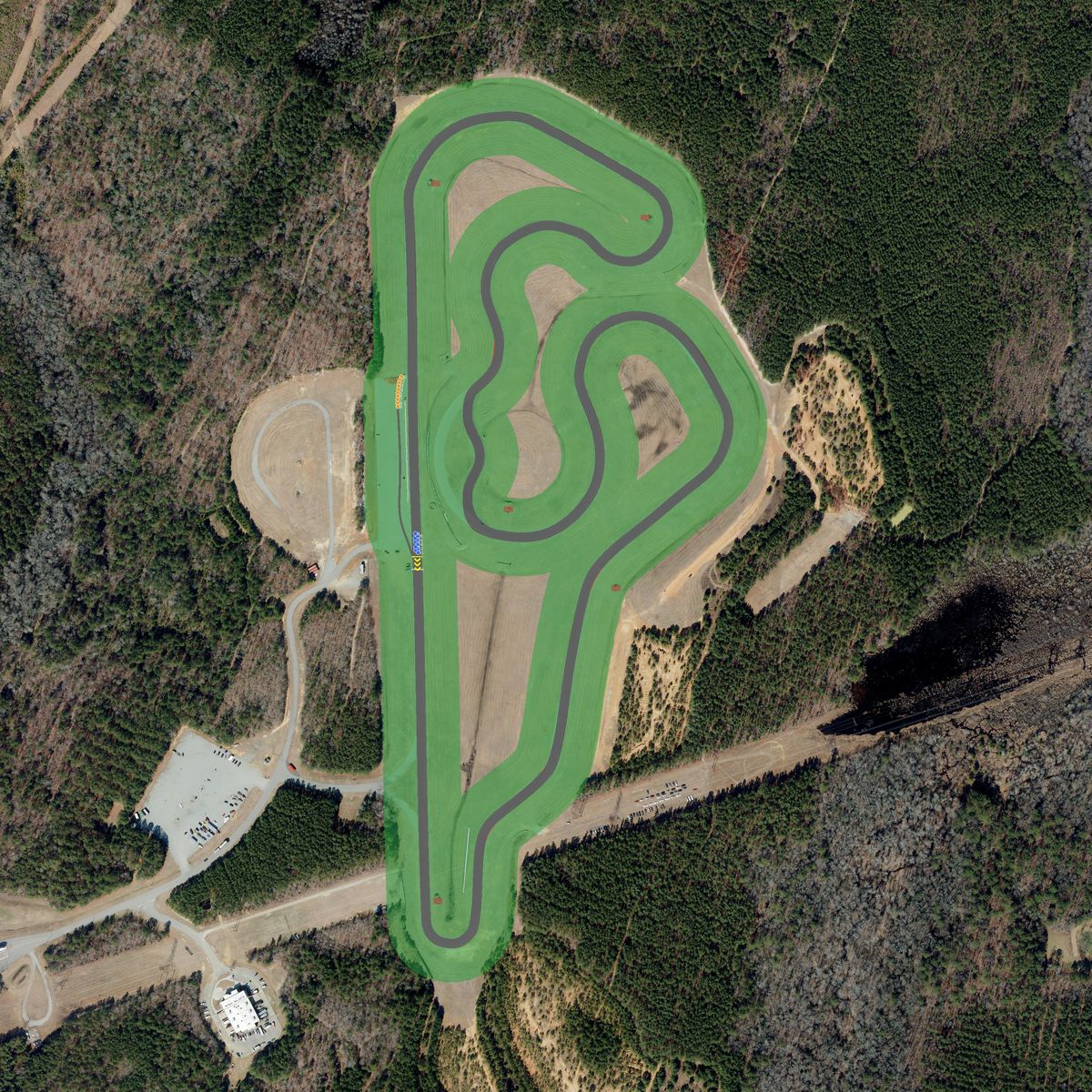 Top-down preview of NCCAR